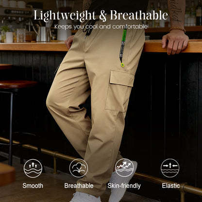 💥 Új érkezés – 50% kedvezmény! 🔥 Férfi outdoor cargo nadrág, több zsebbel 👖