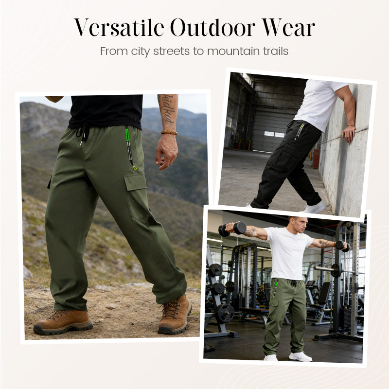 💥 Új érkezés – 50% kedvezmény! 🔥 Férfi outdoor cargo nadrág, több zsebbel 👖