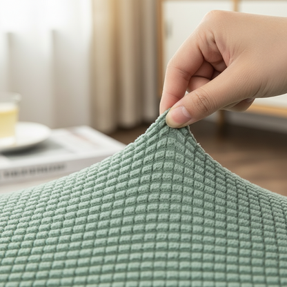🛋️✨ Jacquard kötött, rugalmas kanapéhuzat