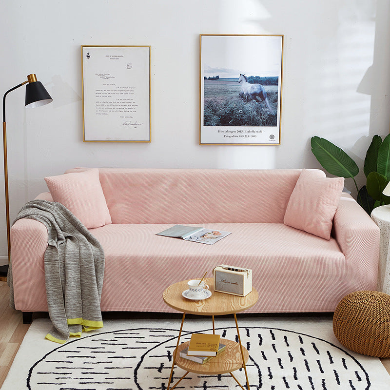 🛋️✨ Jacquard kötött, rugalmas kanapéhuzat