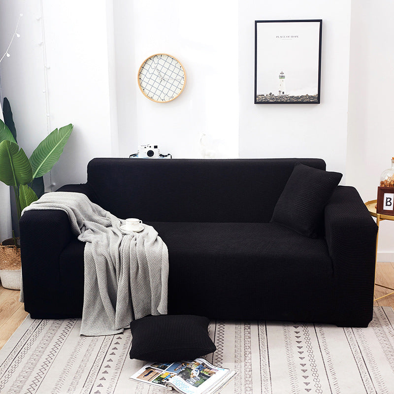 🛋️✨ Jacquard kötött, rugalmas kanapéhuzat