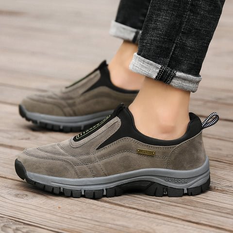 👞 Csúszásmentes férfi túracipő｜Szélsebesen halad, de biztosan áll a talajon!