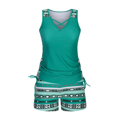 👙 S-3XL Tankini fürdőruha – Mintás, kétrészes, kényelmes. A te nyári partnered! 🏖️✨