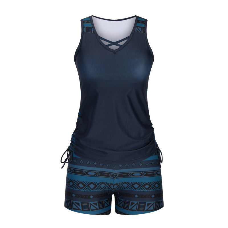 👙 S-3XL Tankini fürdőruha – Mintás, kétrészes, kényelmes. A te nyári partnered! 🏖️✨