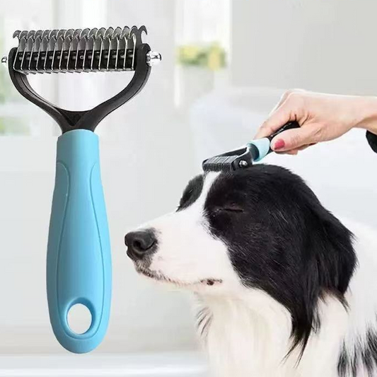 🐾 1+1 INGYEN! Kétoldalas szőrfésű kutyáknak és macskáknak – hatékony, gyors, utánvéttel! 🐶🧹