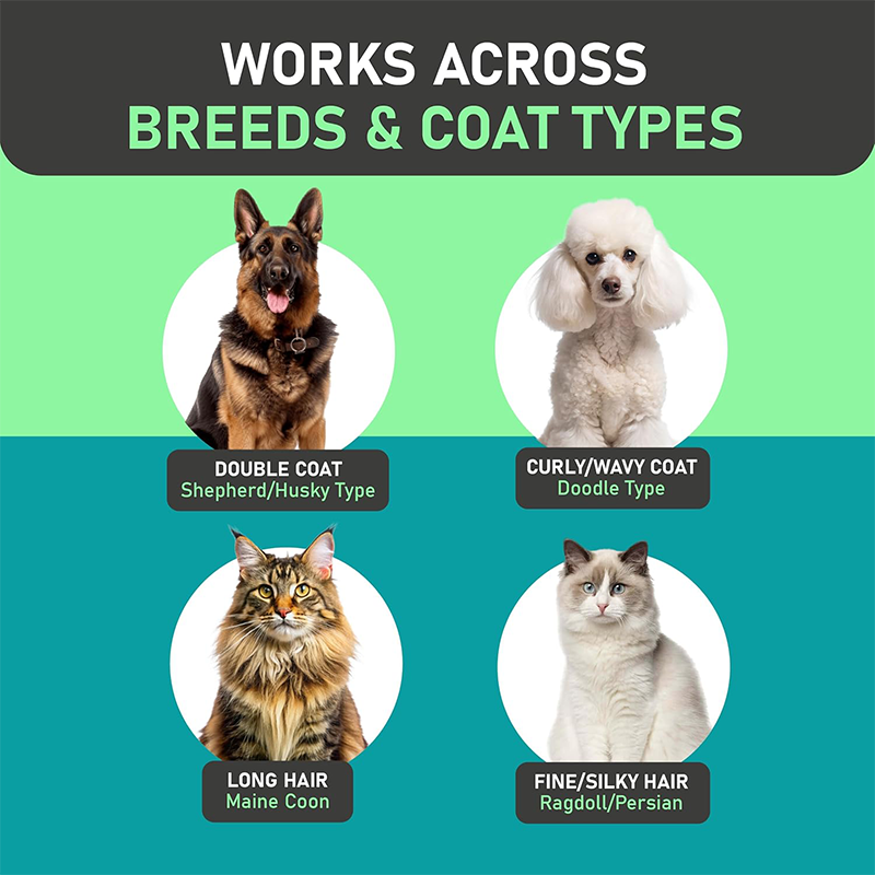 🐾 1+1 INGYEN! Kétoldalas szőrfésű kutyáknak és macskáknak – hatékony, gyors, utánvéttel! 🐶🧹