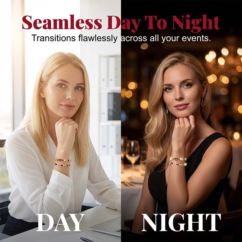 🌙 Csillagos égbolt témájú karkötő – színes kristályokkal, titokzatos dizájnnal – Raktáron, utánvéttel 🔮✨