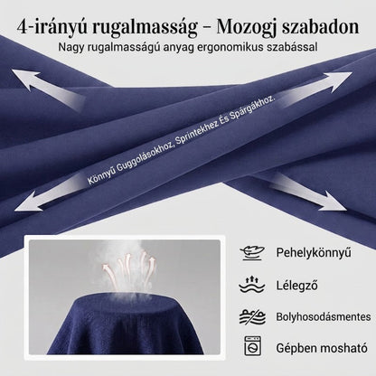 ✨【S-2XL】👖 Női magas derekú, smokkolt bő harem nadrág – kényelmes, lezser, stílusos