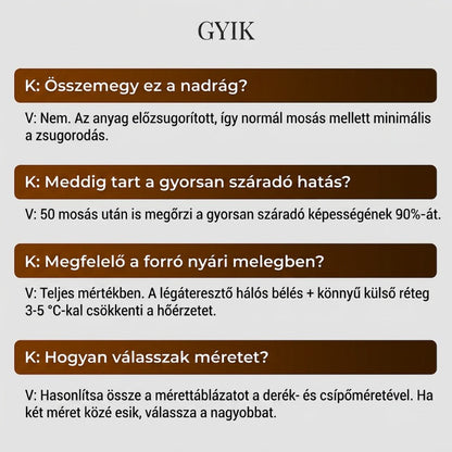 ✨【S-2XL】👖 Női magas derekú, smokkolt bő harem nadrág – kényelmes, lezser, stílusos